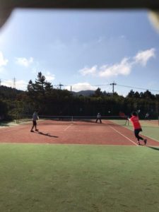 2019.12.01 知覧テニスの森公園 グリーンテニス大会 鹿児島テニスサークル レッテニ