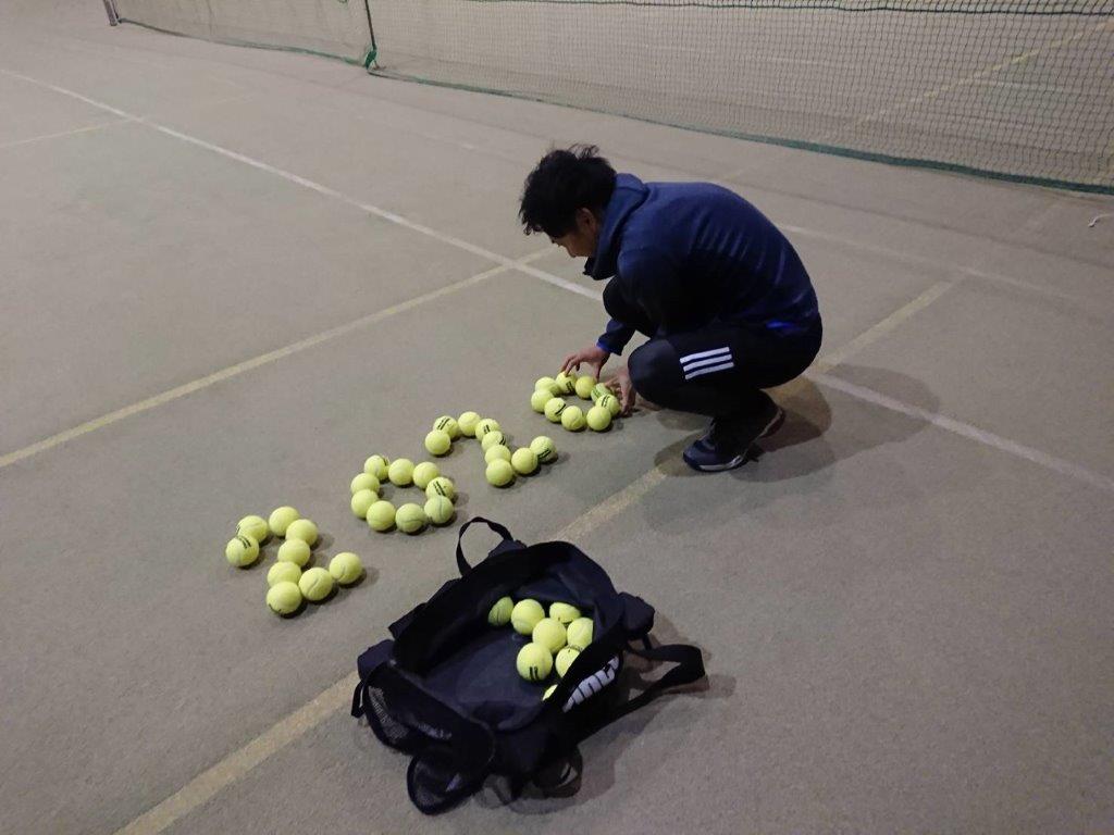 2020.01.01 Wed 初打ち！鹿児島テニスサークル 週末修行