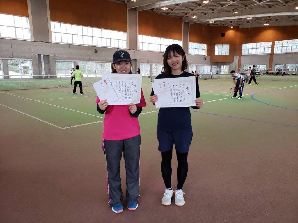 2020.01.19 Sun クラブ対抗女子2位 ＆ 青少年テニス大会3位 鹿児島テニスサークル週末修行 レッテニ