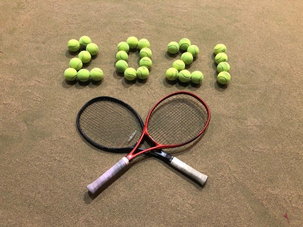 鹿児島テニスサークル 週末修行 レッテニ 2021 01 01 Fri 初打ち in ゆすいん 17-21