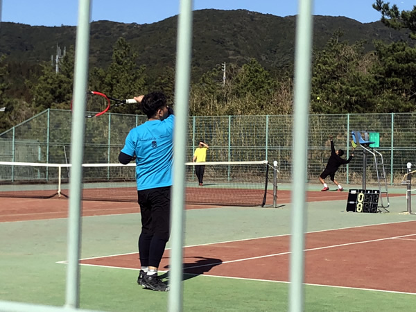 クラブ対抗 ぶちおの応援！鹿児島テニスサークル? 週末修行