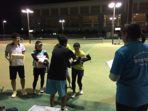 【試合結果】 2017.08.12 土曜日 第10回 パンダカップ 真夏のナイターテニス ダブルス 大会