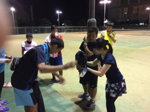 【試合結果】 2017.08.12 土曜日 第10回 パンダカップ 真夏のナイターテニス ダブルス 大会