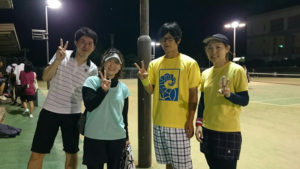 【試合結果】 2017.08.12 土曜日 第10回 パンダカップ 真夏のナイターテニス ダブルス 大会